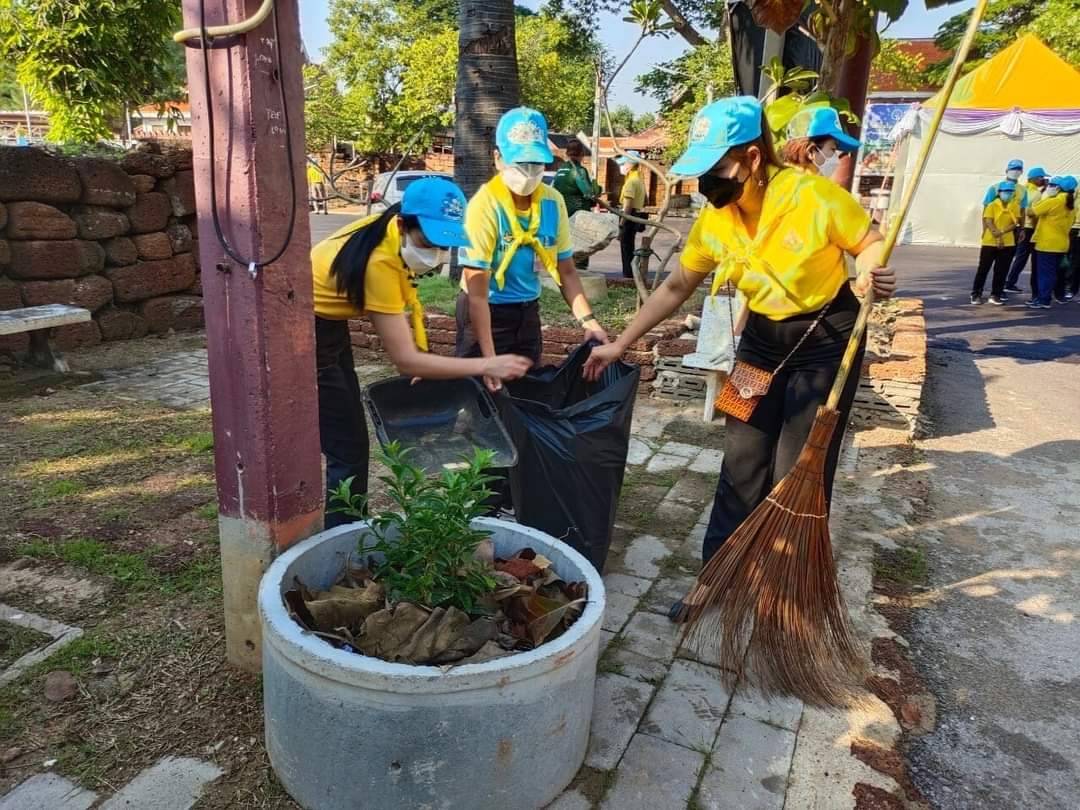 ศูนย์อำนวยการจิตอาสาพระราชทาน ร่วมกับจิตอาสาประชาชนจังหวัดราชบุรี จัดกิจกรรมจิตอาสาพัฒนา  ปรับปรุงภูมิทัศน์พิพิธภัณฑ์สถานแห่งชาติราชบุรี