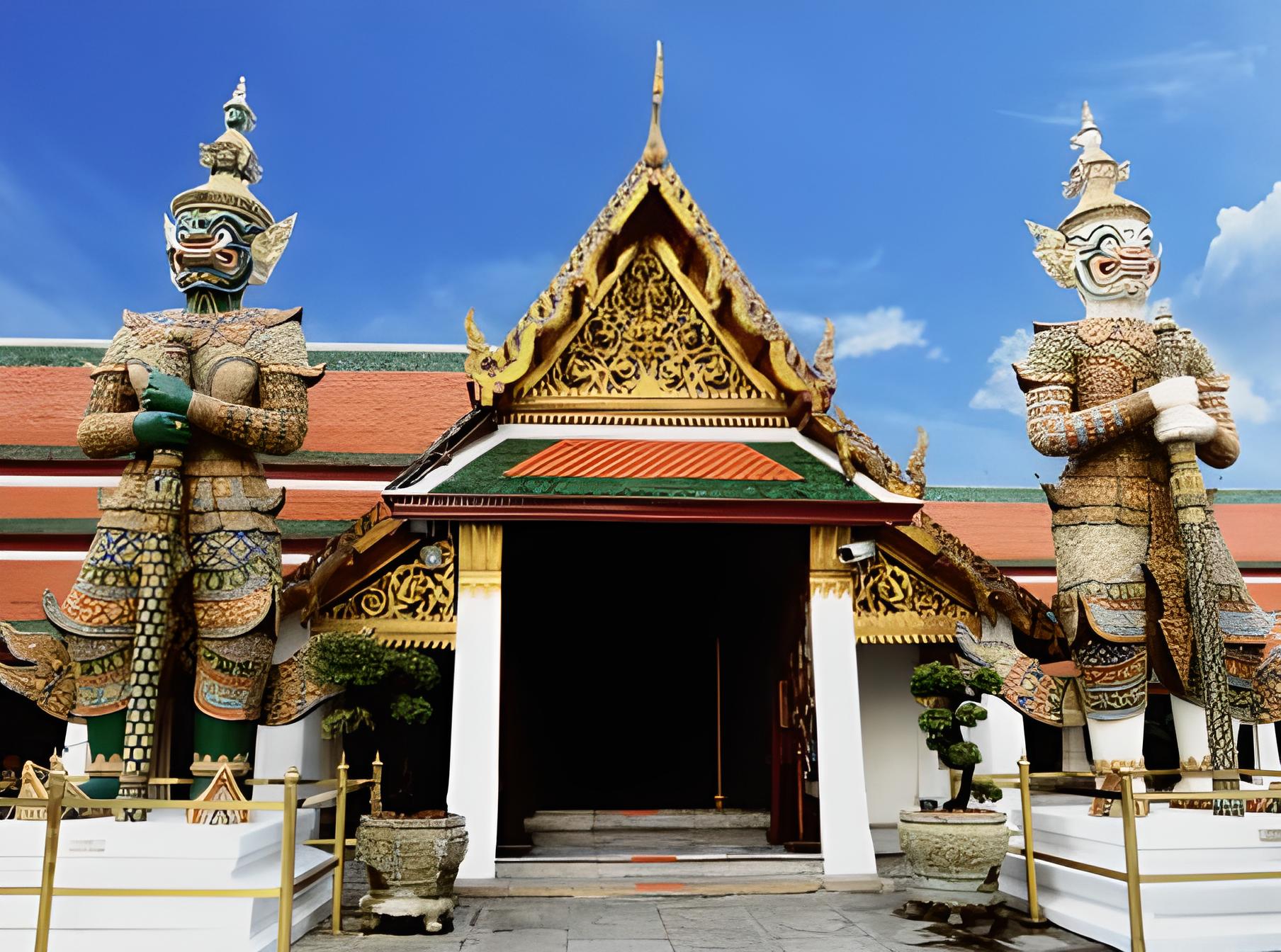 ยักษ์ทวารบาล ในวัดพระศรีรัตนศาสดาราม