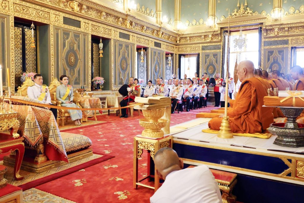 การพระราชพิธีทรงบําเพ็ญพระราชกุศลถวายผ้าพระกฐิน ณ วัดราชบพิธสถิตมหาสีมาราม