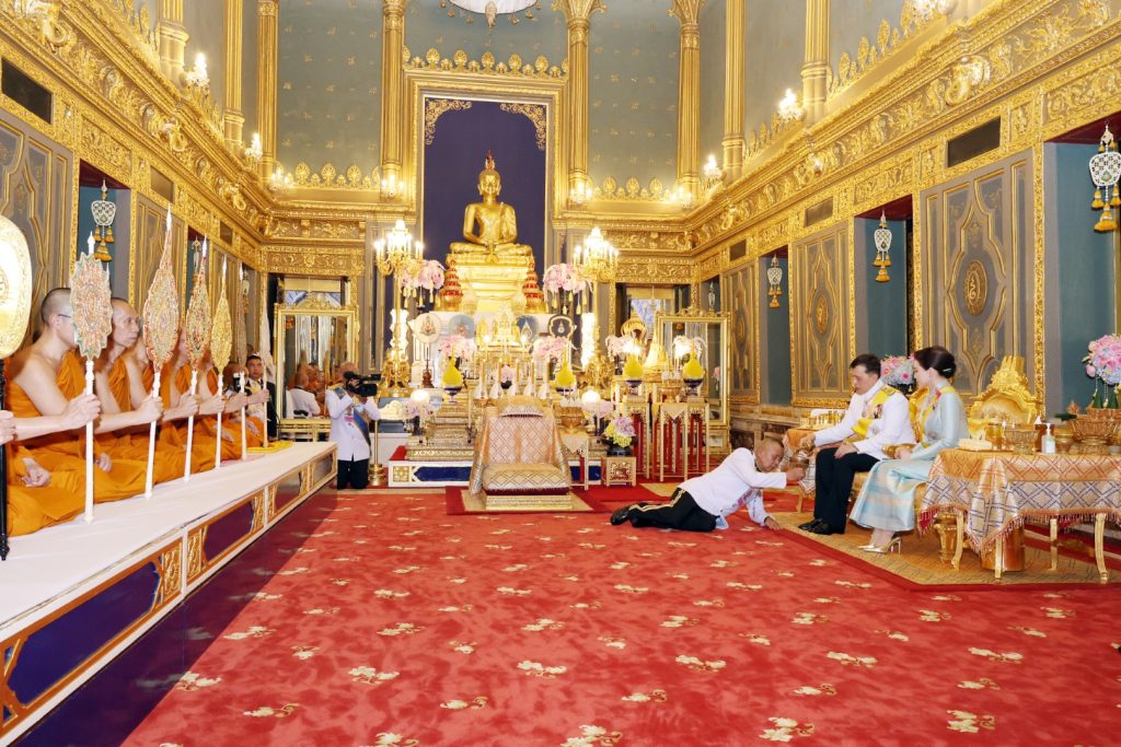 การพระราชพิธีทรงบําเพ็ญพระราชกุศลถวายผ้าพระกฐิน ณ วัดราชบพิธสถิตมหาสีมาราม