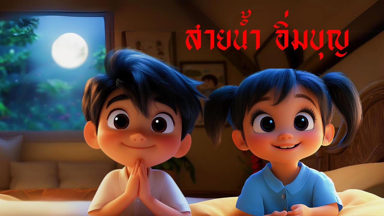 กองทุน พรหมวิหารธรรม เชิญชวนชมธรรมการ์ตูน เรื่อง สายน้ำ อิ่มบุญ